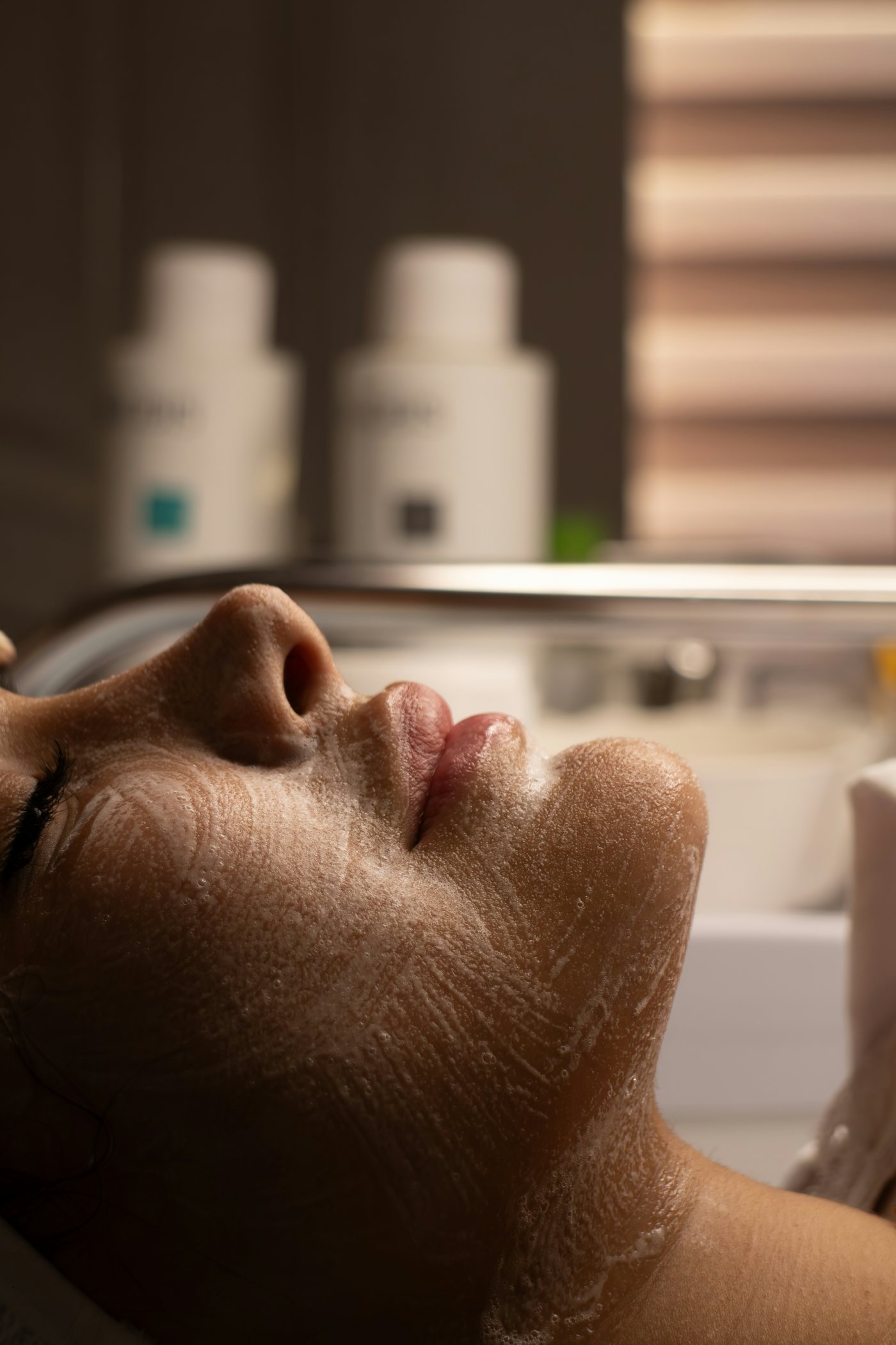 Soin du visage en cabine